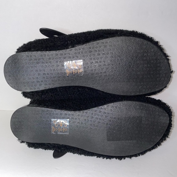 NWOB Rag & Bone Black Sherpa Slides - Picture 10 of 11